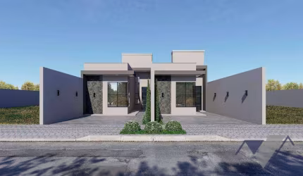 Casa com 3 dormitórios à venda, 70 m² por R$ 465.000,00 - Canadá - Cascavel/PR