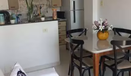 EMBARE-OPORTUNIDADE- APARTAMENTO 1 DORMITÓRIO- PORTEIRA FECHADA- VAGA COL- PX PRAIA-REF 2289