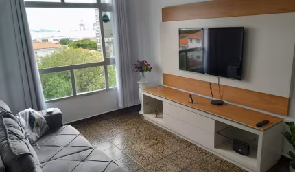 APARECIDA-APARTAMENTO 2 DORMITÓRIOS- DEP-WC EMP-FRENTE-VISTA LIVRE- 1 VAGA -ELEVADOR- REF 2297