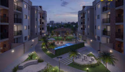 Apartamento com 2 dormitórios à venda, 47 m² por R$ 406.472,22 - Capão da Imbuia - Curitiba/PR