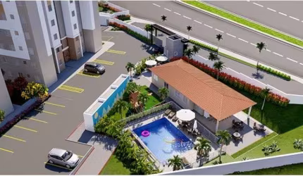 Apartamentos novos de  2 dorms com 1 ou 2 vagas no Matão