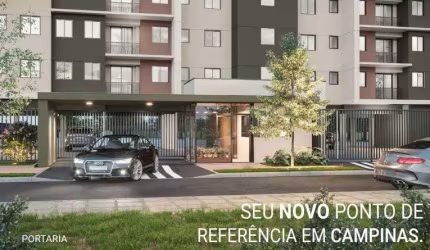 Apartamentos em construção de 2 dorms perto da Pucc II
