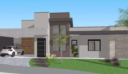 Casa térrea em final de construção em Chácaras Silvania, Valinhos/SP