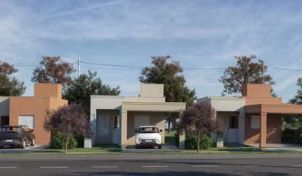 Lançamento de casas em condomínio em bairro planejado em Hortolândia