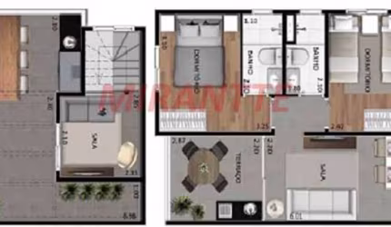Apartamento de 102m² com 2 quartos em Vila Maria