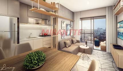 Apartamento de 47.5m² com 2 quartos em Parque Mandaqui