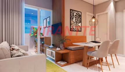 Apartamento de 37m² com 2 quartos em Vila Dom Pedro II