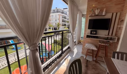 Apartamento à venda em Abraão com 96 m², 3 quartos