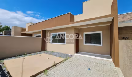 Casa nova com 2 quartos, sendo 01 suíte a venda no Balneário Itapoá