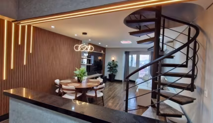 Cobertura Duplex à venda - 3 Dorm sendo 2 Suítes - 246m² - Rudge Ramos - SBC