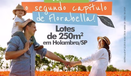 LOTEAMENTO NOVO EM HOLAMBRA - PRÉ LANÇAMENTO
