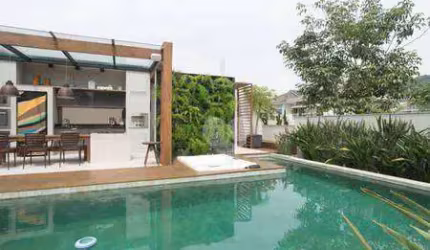 Condomínio Blue House - Casa Duplex em projeto Contemporâneo com 5 Suítes. Casa com boate no subsolo. Barra da Tijuca/RJ.