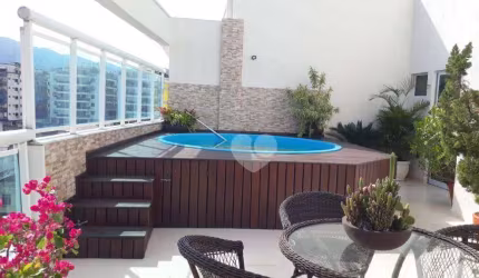 Cobertura com 4 dormitórios à venda, 176 m² por R$ 880.000,00 - Jacarepaguá - Rio de Janeiro/RJ