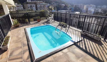 Grajaú, infra total, Cobertura com 4qts, 3 vagas, infra total à venda, 341 m² por R$ 1.290.000,00 - Grajaú - Rio de Janeiro/RJ