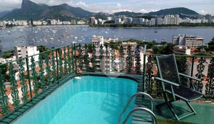 Apartamento Triplex com 5 dormitórios à venda, 530 m² por R$ 5.500.000,00 - Urca - Rio de Janeiro/RJ
