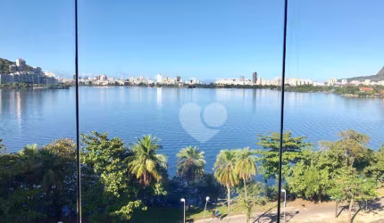 Cobertura com vista deslumbrante para a Lagoa Rodrigo de Freitas