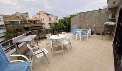 Cobertura com 3 quartos à venda, 175 m² por R$ 1.100.000 - Recreio dos Bandeirantes - Rio de Janeiro/RJ