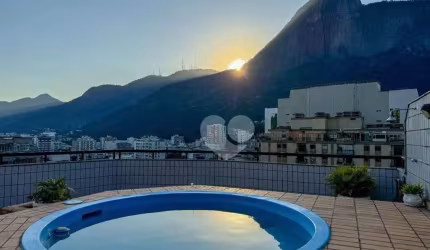 Cobertura com 4 dormitórios à venda, 510 m² por R$ 5.690.000,00 - Lagoa - Rio de Janeiro/RJ