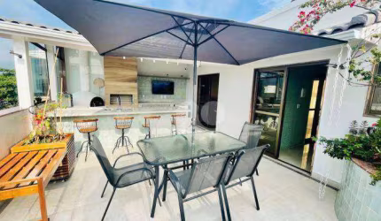 Cobertura com 4 quartos à venda, 310 m² por R$ 1.590.000 - Recreio dos Bandeirantes - Rio de Janeiro/RJ