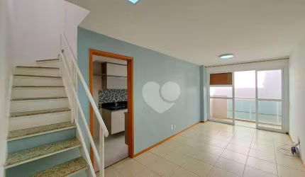 Cobertura Duplex na Mariz e Barros, 2 Quartos sendo 1 Suíte, Varanda, 2 vagas de Garagem R$ 1.300.000 - Tijuca - RJ