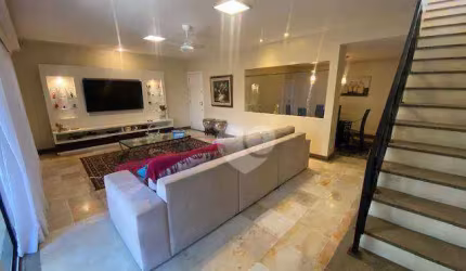 Lopes Enjoy Vende Cobertura duplex, 4 quartos, 336 m², 3 vagas - Jardim Oceânico, Barra da Tijuca.