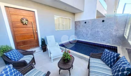 Casa com 4 quartos sendo 2 suites, à venda, 127 m² por R$ 650.000,00- Recreio dos Bandeirantes - Rio de Janeiro/RJ