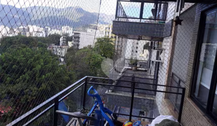 Apartamento com sala, 2 varandas, 3 quartos (1 suíte),  copa-cozinha, dependências, 2 vagas, venda, 117 m² por R$ 617.500 - Grajaú - Rio de Janeiro/RJ