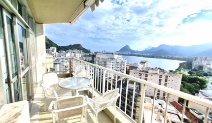 Apartamento à venda, 174 m² por R$ 2.600.000,00 - Lagoa - Rio de Janeiro/RJ
