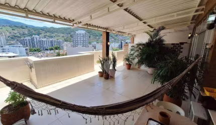 Grajaú, Lgo do Verdun, Cobertura com 3 dormitórios à venda, 130 m² por R$ 550.000 - Grajaú - Rio de Janeiro/RJ