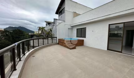MAGNÍFICA COBERTURA PRIMEIRA LOCAÇÃO NO RECREIO DOS BANDEIRANTES - 380m²