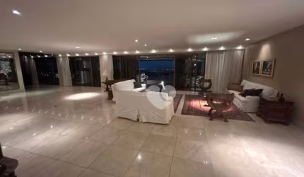 Apartamento com 4 suítes para alugar, 414 m² por R$ 24.155/mês - Barra da Tijuca - Rio de Janeiro/RJ