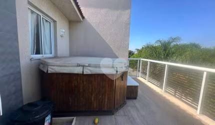 Linda cobertura com hidro no Recreio