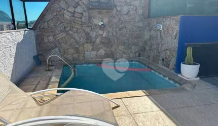 Cobertura com 3 quartos à venda, 197 m² por R$ 2.460.000 - Humaitá - Rio de Janeiro/RJ