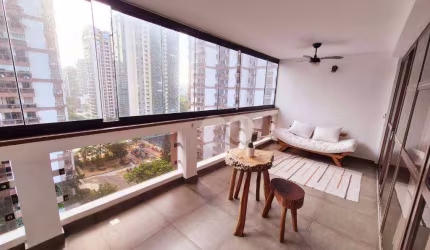 Flat com 1 quarto ótimo, vista lateral mar à venda, 71 m² por R$ 1.090.000 - Barra da Tijuca