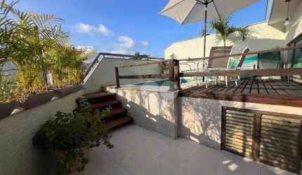Cobertura com 3 quartos à venda, 174 m² por R$ 1.100.000 - Recreio dos Bandeirantes - Rio de Janeiro/RJ