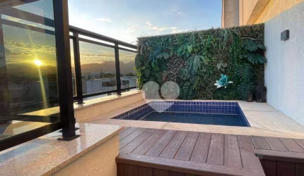 Cobertura com 4 quartos para alugar, 146 m² por R$ 18.194/mês - Recreio dos Bandeirantes - Rio de Janeiro/RJ