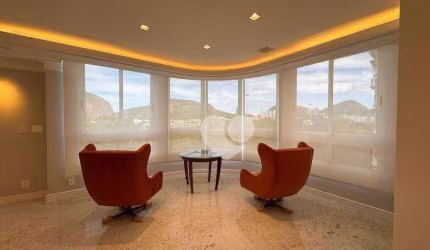 Apartamento Exclusivo na Av. Rui Barbosa com Vista para o Pão de Açúcar | Projeto Helena Cohen | 286 m² | 3 Quartos | 2 Suítes | 2 Vagas