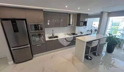 Cobertura mobiliada à venda no Condomínio Frames – 175m² | PORTEIRA FECHADA