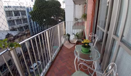 Apartamento com 1 quarto à venda, 53 m², varanda e vaga  por R$ 570.000 - Catete - Rio de Janeiro/RJ