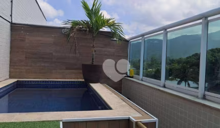 Cobertura com 3 dormitórios à venda, 122 m² por R$ 690.000,00 - Vargem Pequena - Rio de Janeiro/RJ