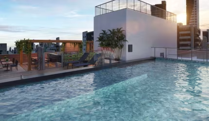 Apartamento Moderno em Manaíra com Vista para o Mar