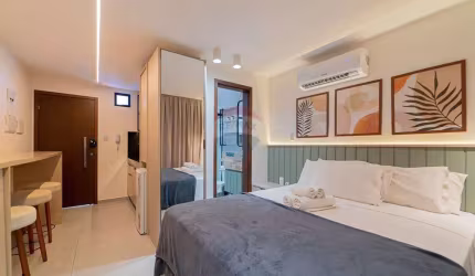 VENDA APARTAMENTO |  FLAT NOVO E MOBILIADO NA PRAIA BO BESSA | JARDIM OCEANIA / R$ 349.000,00