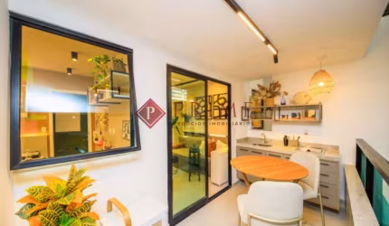 2 quartos com 2 suítes e varanda gourmet no São Mateus.