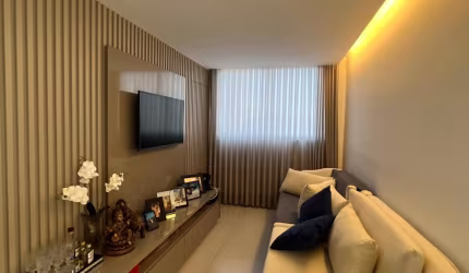 lindo apartamento 3/4 suite armarios, elevador, pronto pra morar