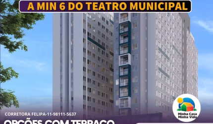 Lindo apartamento com 1 e 2dorm.  próximo ao Metrô Republica