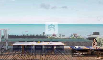Apartamento com 1 dormitório à venda, 44 m² por R$ 464.621,01 - Tambaú - João Pessoa/PB
