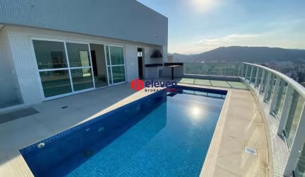 Pulquérrima! Cobertura duplex de 289,90 m² , 3 suítes e 3 vagas demarcadas, Planejados!