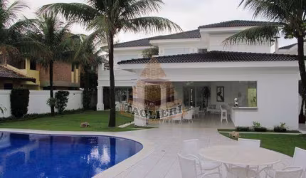 Casa c/ 6 suítes, hidro, área gourmet - Guarujá