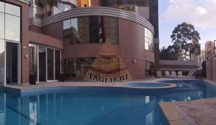 venda cobertura duplex Jd. Anália Franco, 04 suítes, hidro, sacada, academi