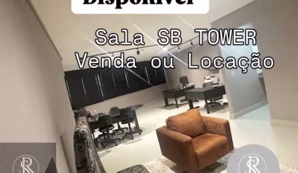 Edifício Sb Tower - Sala comercial à venda no bairro Santa Rosa - Cuiabá/MT